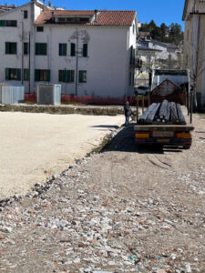 River house castel di sangro AQ gittata cemento nuove costruzioni
