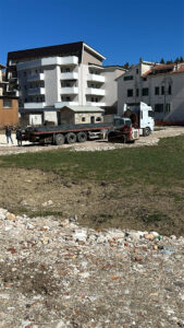 River house castel di sangro AQ gittata cemento nuove costruzioni