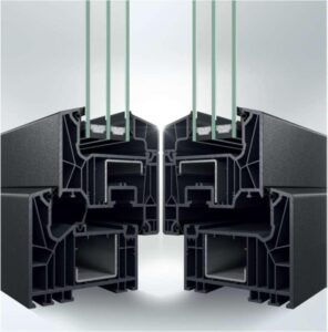 copertine esterne in alluminio della serie Schüco